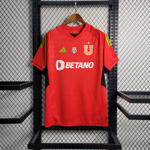 Universidad de Chile 23-24 red goalkeeper jersey