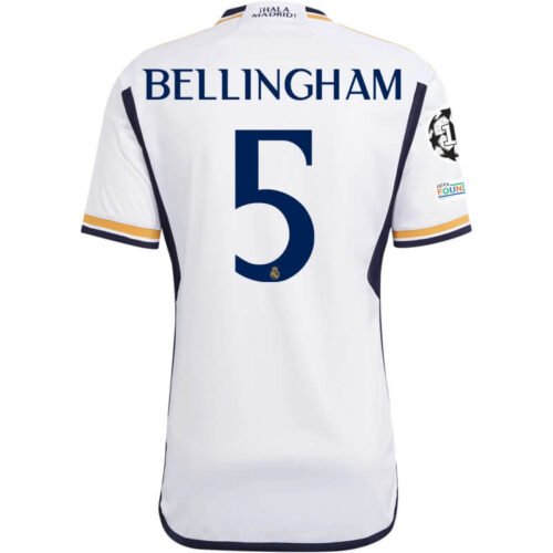 real madrid 23-24 home jersey bellingham#5