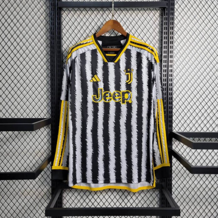 Juventus 23-24 home long sleeve jersey