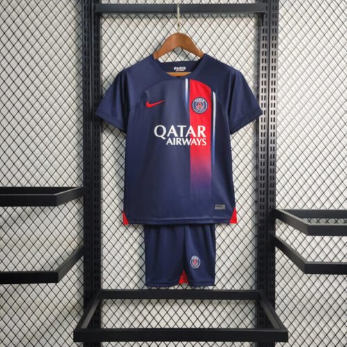 PSG 23-24 home kids kit