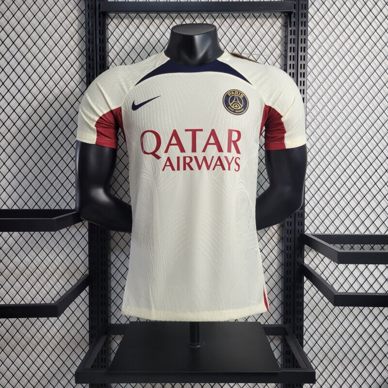 PSG 2023 White Training Men Authentic Jersey - Zorrojersey