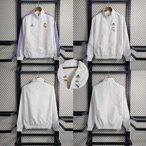 Windbreaker Reversible Real Madrid 23-24 white