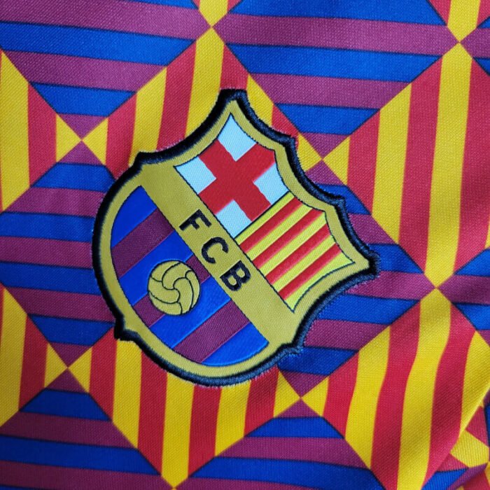 Barcelona 2023 Plaid Training Men Soccer Jersey - Zorrojersey ...