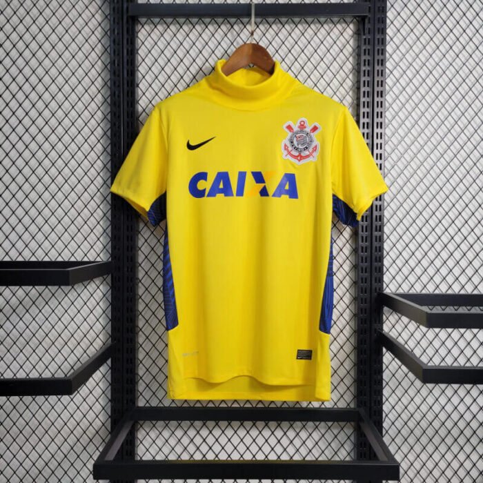 Corinthians 12-13 yellow goalkeeper retro jersey