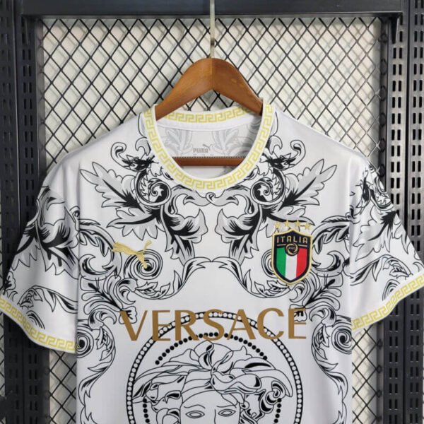 Italy x Versace 2022 White Men Soccer Jersey - Zorrojersey ...