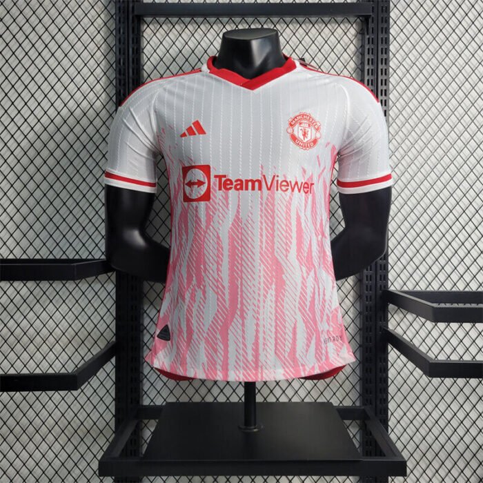 Manchester United 23-24 White Special Authentic Jersey