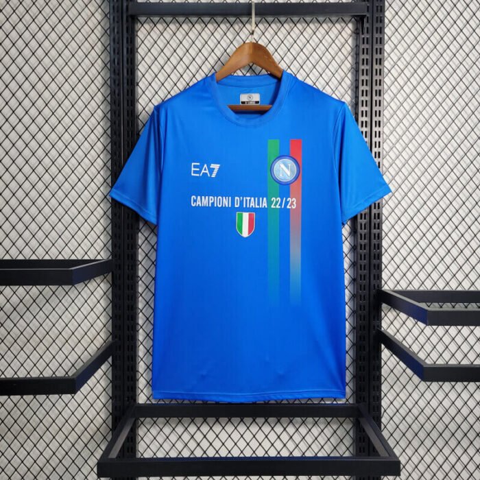 Napoli 23-24 B Blue Champions special jersey