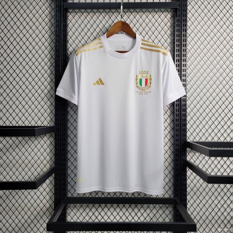 Italy 2023 125th Anniversary Edition White jersey