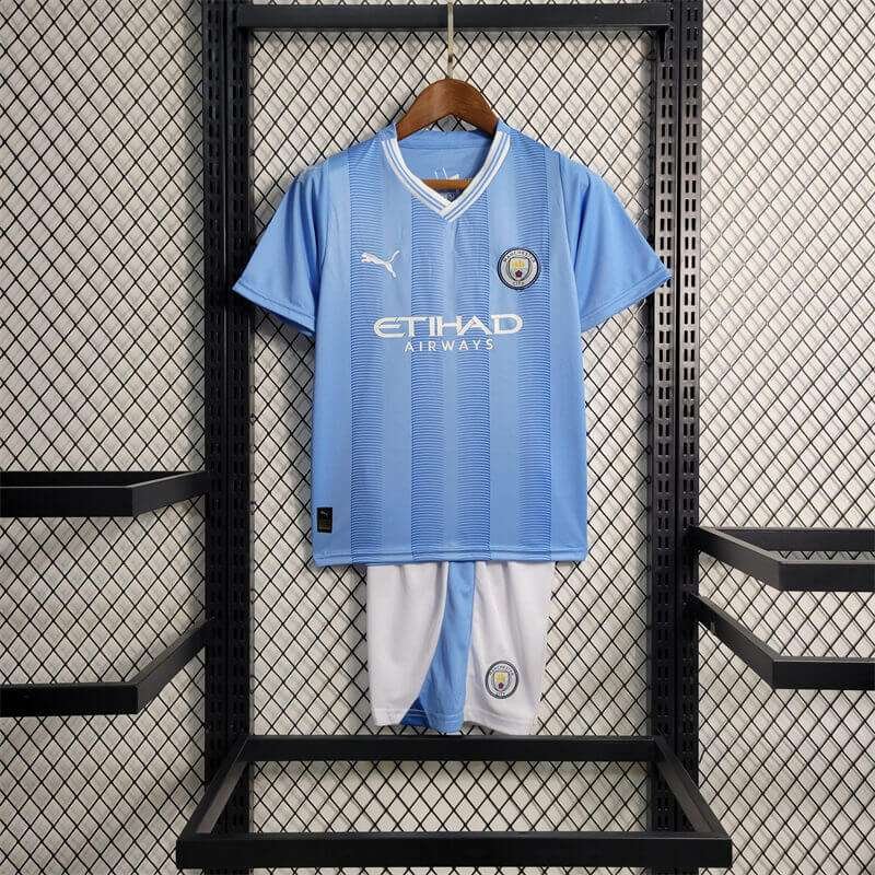 Manchester City 23-24 Home Kids(Youth) Kit