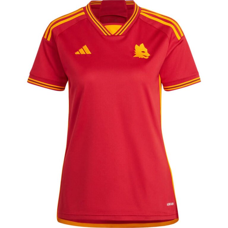 Roma 2023 Home Women Soccer Jersey Zorrojersey Professional Custom