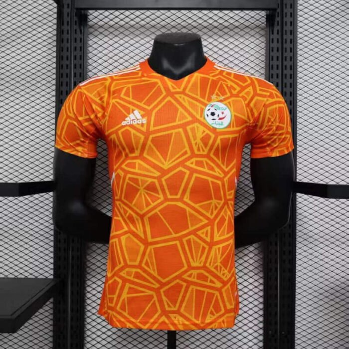 Algeria 2023 orange Goalkeeper Authentic jersey