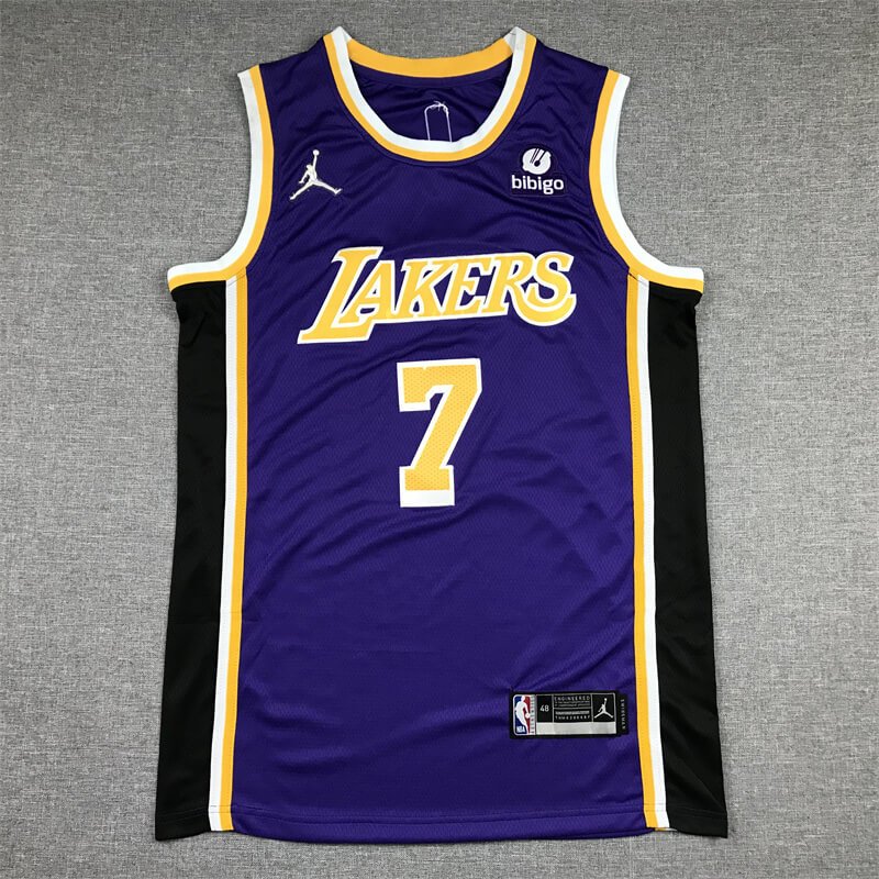 Carmelo Anthony Los Angeles Lakers Round Collar((New advertisement) Purple Jersey