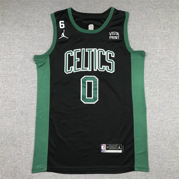 Jayson Tatum Boston Celtics 2022-23 Black Jersey