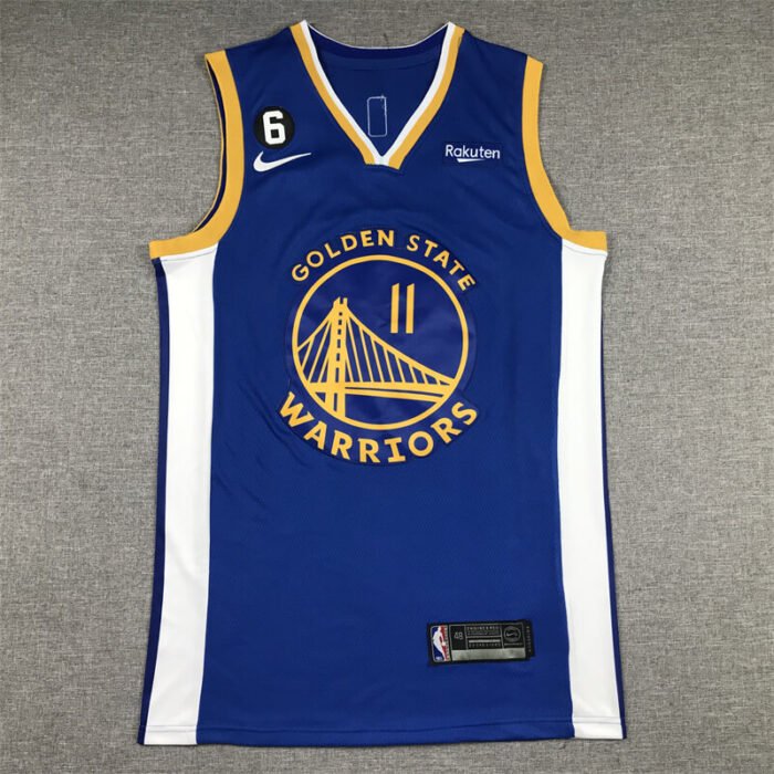 Klay Thompson Golden State Warriors 2022-23 Blue Jersey