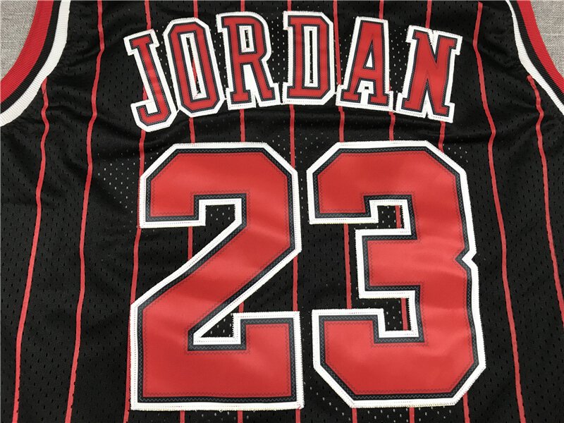 Michael Jordan Chicago Bulls Black-red Jersey - Zorrojersey ...