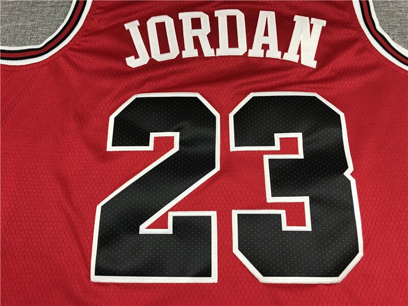 Michael Jordan Chicago Bulls Red Jersey - Zorrojersey- Professional ...