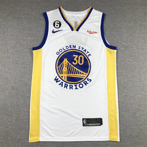 Stephen Curry Golden State Warriors 2022-23 White Jersey