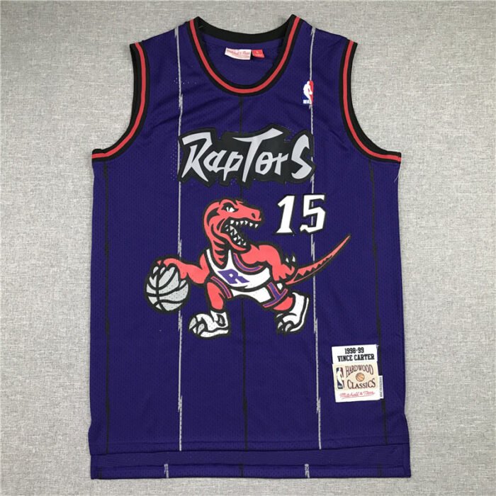 Vince Carter Toronto Raptors Retro Purple Jersey