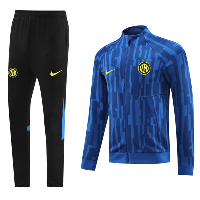 Inter Milan 23-24 Blue Men Jacket Tracksuit Slim Fit