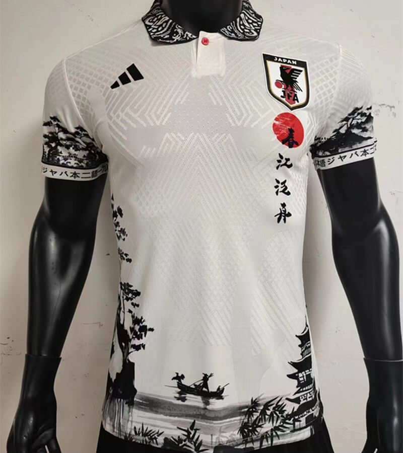 Japan 2024 White Brush Painting special authentic jersey