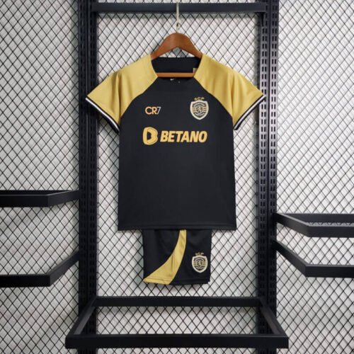 Sporting Lisbon 23-24 third kids kit
