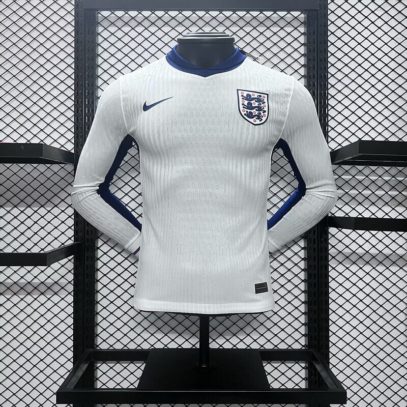 England 2024 home long sleeve Authentic jersey