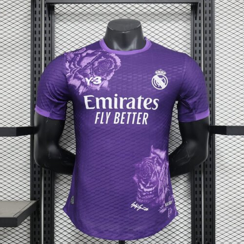 Real Madrid 24-25 purple special authentic jersey
