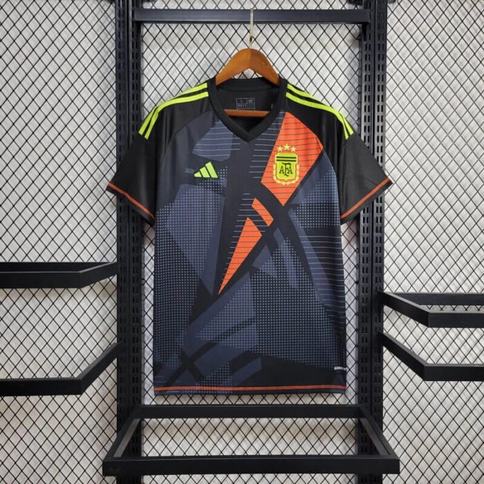 Argentina 2024 black goalkeeper jersey