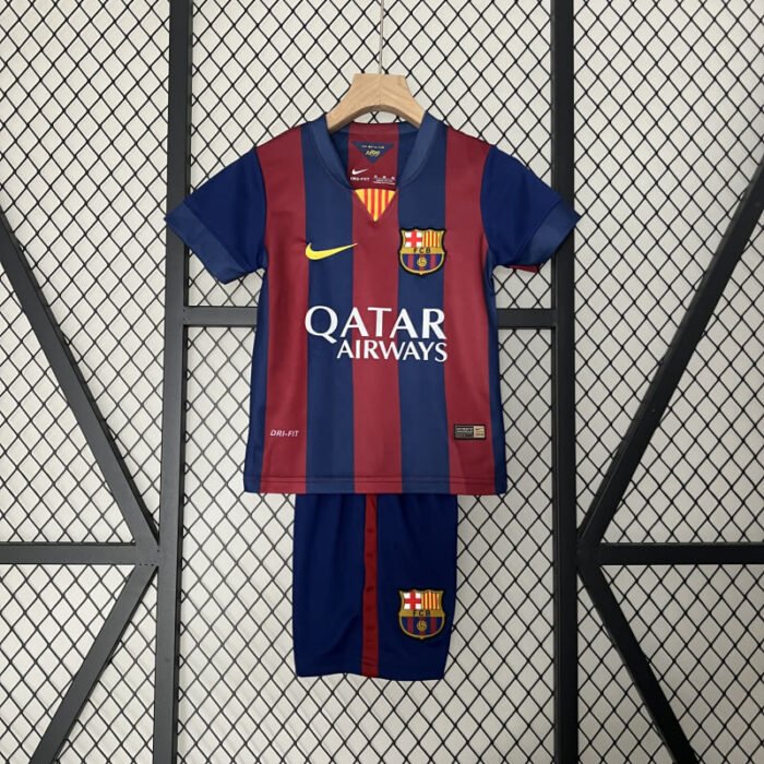 Barcelona 14-15 home retro kids kit