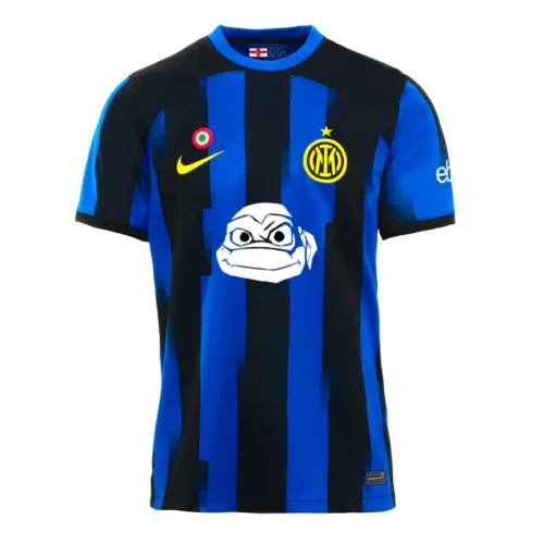 Inter Milan x Teenage Mutant Ninja Turtles 23-24 home jersey