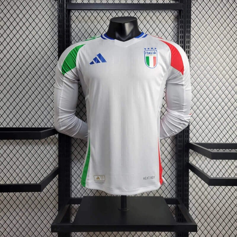 Italy 2024 away Long Sleeve Authentic jersey