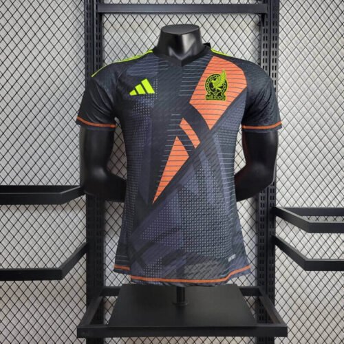 Mexico 2024 black goalkeeper authentic jersey