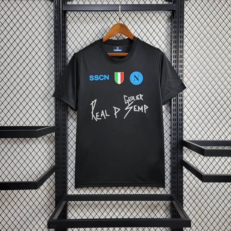 Napoli x Geolier 2024 balck jersey