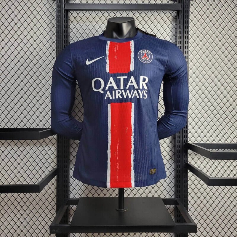 PSG 2024 home Long Sleeve Authentic jersey