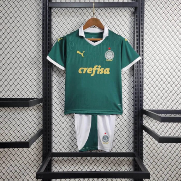 Palmeiras 2024 home kids kit