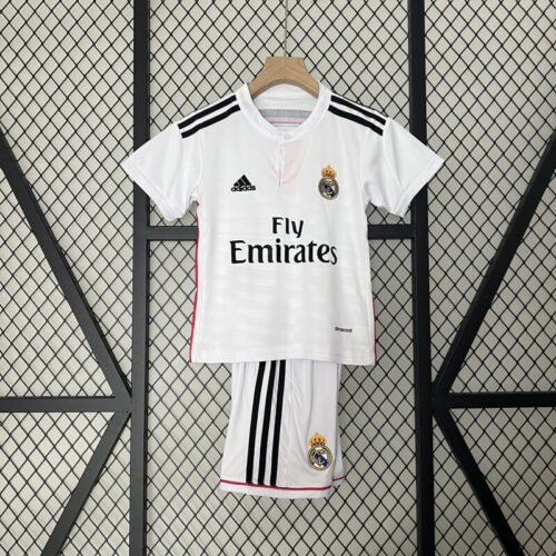 Real Madrid 14-15 home retro kids kit