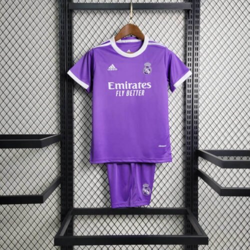 real madrid 16-17 retro kids kit