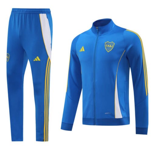 Boca Juniors 24-25 Bright Blue Men Tracksuit Slim Fit