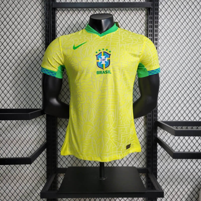 Brazil 2024 home Authentic jerseu