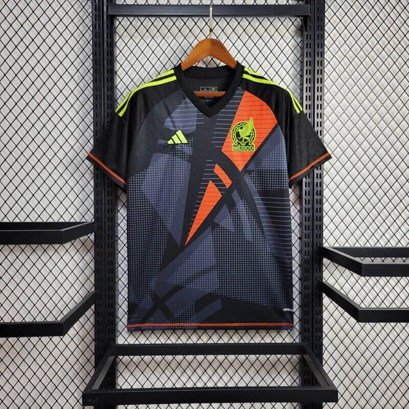 Mexico 2024 black goalkeeper jersey
