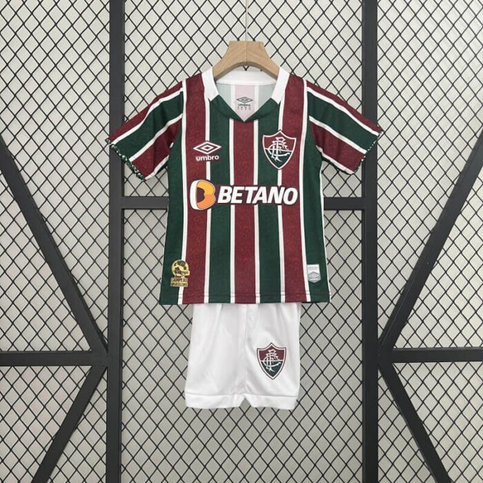 Fluminense 2024 home kids kit