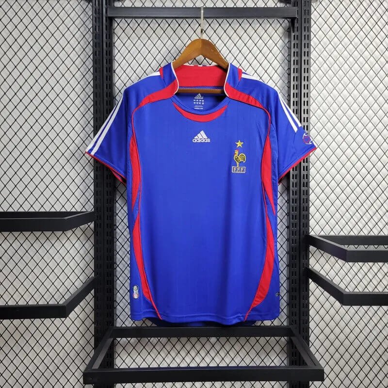 France 2006 home retro jersey