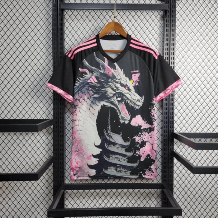 Japan 2024 Balck-Pink Dragon Special jersey