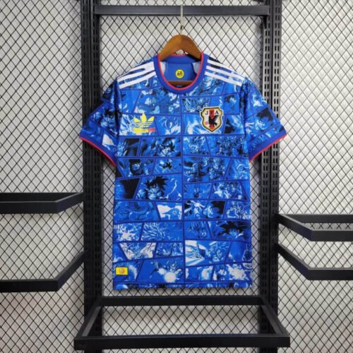 Japan 2024 Dragon Ball Special(Blue) Men Soccer Jersey