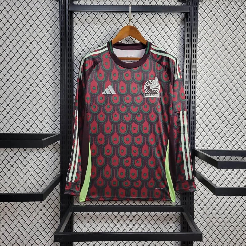 Mexico 2024 Home long sleeve jersey