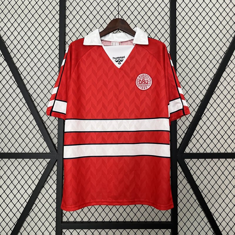 Denmark 1988 home retro jersey