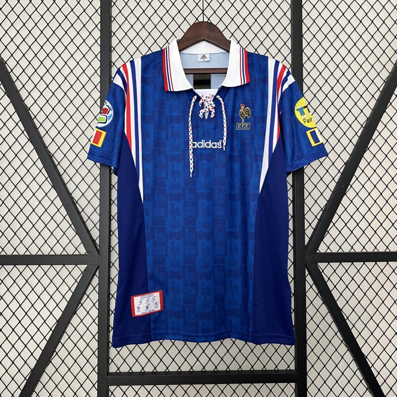 France 1996 Home retro jersey