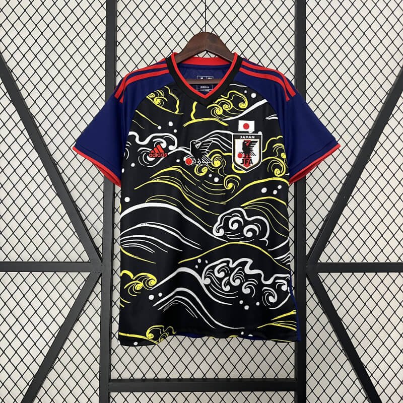 Japan 2024 Black wave Special jersey