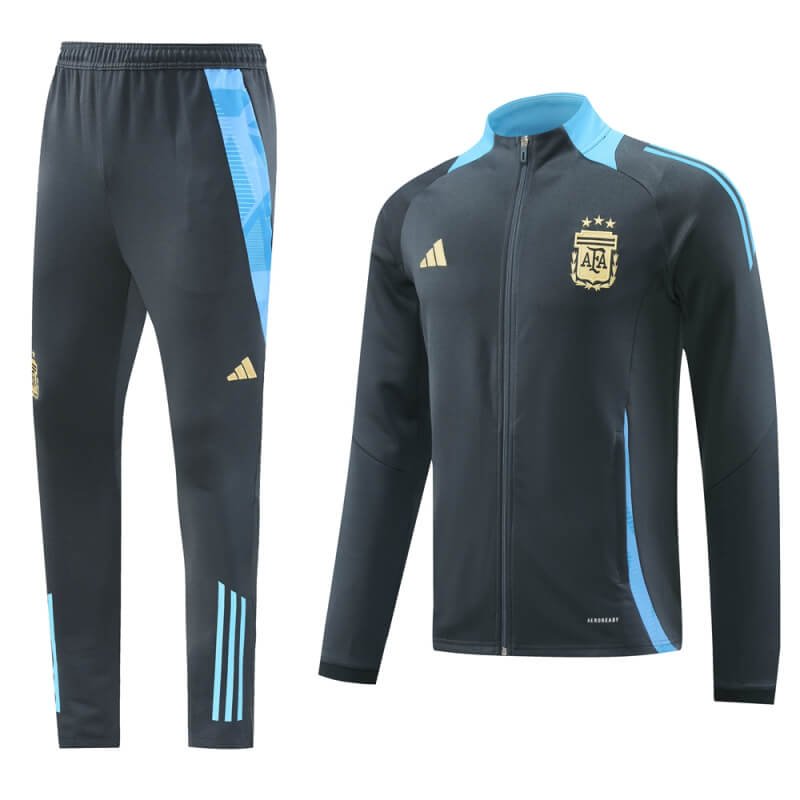 Argentina 24-25 Dark Gray Men Jacket Tracksuit Slim Fit