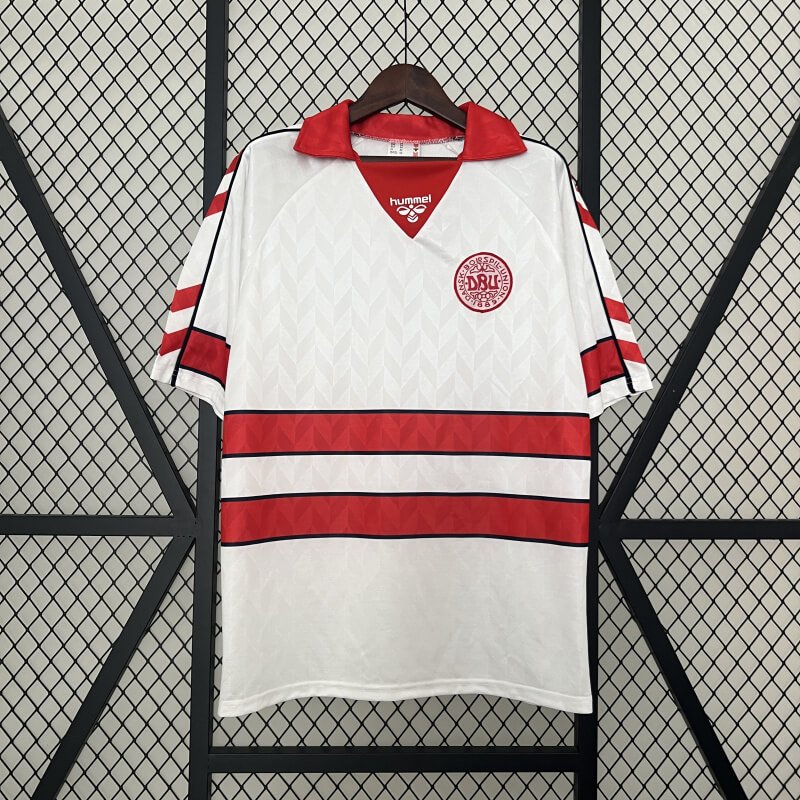 Denmark 1988 Away retro jersey